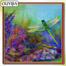 OUYIJIA Dragonfly Butterfly 5D DIY Diamond Painting Full Square Diamond Mosaic Bird Animal Picture Of Rhinestone Embroidery Sale 2024 - buy cheap
