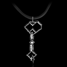 Fashion Movie Jewelry Necklace LORD OF LOTR Key To EREBOR Thorin Oakenshield Pendant Necklace Men Women Best Gift 2024 - buy cheap