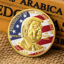 FAROOT moneda conmemorativa oro US 45th presidente Donald Trump colección regalo decoración de recuerdo 2024 - compra barato