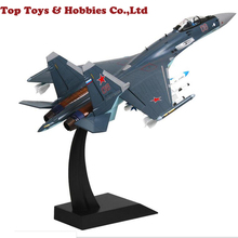 5kg 44cm crianças brinquedos 1:48 1/48 su35 avião lutador Su-35 rússia avião liga motor visibilidade brinquedo força aérea modelo coleção 2024 - compre barato