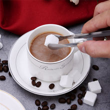 Pinzas de acero inoxidable para café y azúcar, Mini pinzas para cubo de hielo, té, taza de té, herramientas de barra de cocina 2024 - compra barato