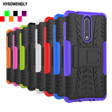 Armor Hard PC Bumper Cases For Nokia N550 1 2 3 5 6 8 X5 X6 X7 2.1 3.1 Plus Anti Knock Silicone Covers For Nokia 6 2018 7.1 Plus 2024 - buy cheap