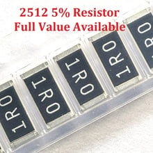 100pcs/lot SMD Chip Resistor 2512 470R/510R/560R/620R/680R 5% Resistance 470/510/560/620/680/Ohm Resistors k Free Shipping 2024 - buy cheap