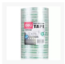 office adhesive transparent tape deli 30000 8mm 20y stationery glue stationery clear adhesive tape 2024 - buy cheap
