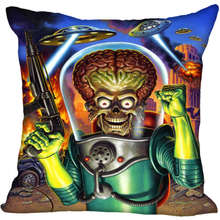 Hot Sale Custom Mars Attacks! Pillowcase 40x40cm 45x45cm 60x60cm(Two Sides) dakimakura Home Hot Pillow Cases 2024 - buy cheap