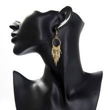 NEW 1 Pair Jewelry New Fashion Women Dangle Earring Jewelry Pendientes Earrings Flawless Eardrop Hoops Pendant Ornaments Trinket 2024 - buy cheap
