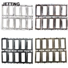 10 Pcs Antique Brass Metal Label Pull Frame Handle File Name Card Holder For Furniture Cabinet Drawer Box Case Bin 2024 - buy cheap