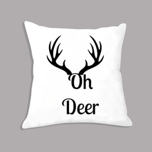 Nordic Cushion Abstract Minimalism Black White Simple Decorative Cushion for Sofa Throw Pillow 45x45cm Coffee Deer Letter Print 2024 - buy cheap