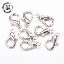 500Pcs Zinc Alloy Lobster Claw Clasps Hooks Chain End Connectors For DIY Bracelet Necklace Jewelry Making Findings 21x12mm 2024 - buy cheap