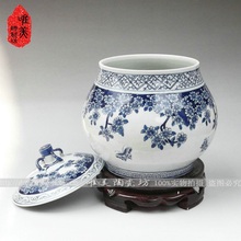 Jingdezhen ceramics Five good big just blue and white porcelain blue butterfly 2024 - buy cheap