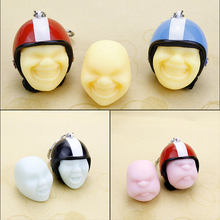 Squishy Antistress Prank Antistress Keychain Face Toys Squeeze Toy Stress Relief Keychain Stress Relief Squeeze Funny Gift 2024 - buy cheap