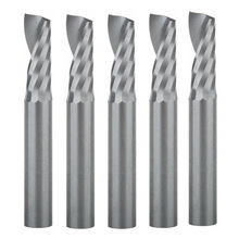 6mm x17MM CNC Router Bits Single Flute Tools Sharp Edge Durable Pack of 5 2024 - buy cheap