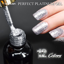 VENALISA Platinum Colors Nail Gel Polish New Arrival Bling Gel Polish Nail Lacquer Starry Soak Off UV LED Nail Gel Polish 2024 - buy cheap