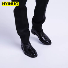 1:6 Scale Leather Shoes Matching Suit Straight-in Leather Shoes Model Figure Fit For 12" Body Action Figures Doll Accessories 2024 - buy cheap