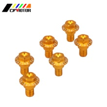 Motocycle Fork Guard Screw Bolt For SUZUKI RMZ250 RMZ450 RMX450Z RMZ 250 450 RMX 450Z 08 09 10 11 12 13 14 15 16 17 18 2008-2018 2024 - buy cheap