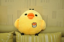filling toy lovely yellow chick plush toy soft throw pillow sofa cushion , birthday gift w5309 2024 - buy cheap