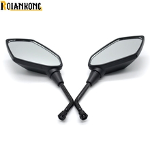 Motorcycle rearview mirror ABS plastic universal moto rear view mirror 8mm 10mm for honda yamaha suzuki kawasaki   2024 - buy cheap