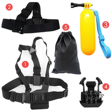 Kit de accesorios para cámaras de acción deportiva, correa para la cabeza, correa para el pecho, montaje flotante Bobber para SJCAM SJ4000 SJ5000 SJ6 Legend SJ7 Star M20 2024 - compra barato