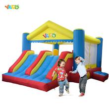 YARD Inflatable Toy Games Castle Bouncer House Jumper With Doublel Slides Inflatable Trampoline PVC Oxford Kids Chirstmas Gift 2024 - buy cheap