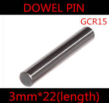 100pcs/lot High Quality 3*22mm  3mm  GGr15  Bearing Steel Dowel Pin  Length 22mm 2024 - buy cheap