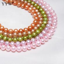 YYW High Quality Cultured Potato Freshwater Pearl Beads 7-8mm Approx 0.8mm Hole 15.3 Inch Strand pearl beads for jewelry making 2024 - buy cheap