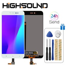 Tela de lcd com touch screen, para xiaomi redmi note 5a prime, 5.5 polegadas 2024 - compre barato