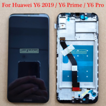 2019 NEW Original 6.1 inch For Huawei Y6 2019 / Y6 Prime / Y6 Pro Full LCD Display Touch Screen Digitizer Assembly With Frame 2024 - buy cheap