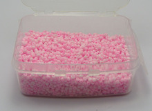 Contas de semente de vidro 5000 opaco 2mm (10/0) rosa + caixa de armazenamento 2024 - compre barato
