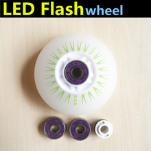 SEBA-ruedas de patín deslizantes con luz LED, juego de 16 rodamientos, 90A, 72, 76, 80, 8 unids/lote 2024 - compra barato