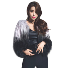 Women Winter Warm Thick Fluffy Fur Jacket Faux Fox Fur Coat Outwear Korean Elegant Female Shaggy Plus Size Coats Casaco Z4 2024 - buy cheap