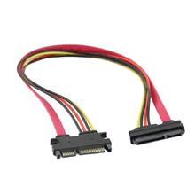 50 cm 22P 7+15Pin M/F Serial ATA SATA Data Power Combo Extension Cable_KXL0818 2024 - buy cheap