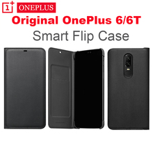 100% Original Phone Case For 6 6T Coque Capa Ultra COZY Flip Leather Smart Wake/Sleep Case Back Cover For OnePlus 6 6T Fundas 2024 - compre barato