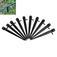 dophee 10pcs Micro Bubbler Drip Irrigation Adjustable Emitters Stake Water Dripper Farmland watering Use 4/7 mm Hose 2024 - buy cheap