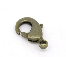 DoreenBeads Antique Bronze Lobster Clasps 12x7mm(Nickel Free),sold per pack of 50 2024 - buy cheap