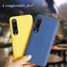Candy Color Soft TPU Case For Xiaomi Mi 9 Mi9 SE Cover Case Matte Silicone Phone Case For Xiaomi Mi 9 Cover Funda Xiaomi Mi 9 SE 2024 - buy cheap