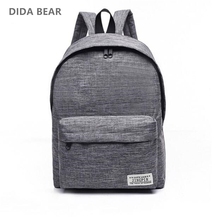 Mochilas unissex, mochila escolar grande para adolescentes meninos meninas bolsa de viagem de lona para laptop 2024 - compre barato