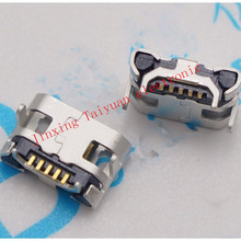 Original 100pcs Micro USB 5P,5-pin Micro USB Jack,5Pins Micro USB Connector Tail Charging socket mini USB ... 2024 - buy cheap