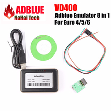 Эмулятор AdBlue VD400, 8 в 1, с датчиком NOx, VD 400, поддержка EURO 6, эмулятор AdBlue, профессиональный диагностический инструмент 2024 - купить недорого