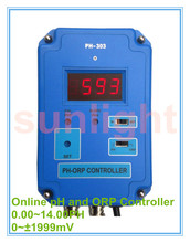 Online pH and ORP Controller with 3.50~10.50PH and 0~1000mV Controlling Range 2024 - buy cheap
