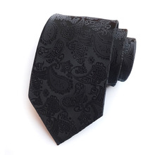 2018 novo gravatas masculinas de luxo estilosas gravatas de 8cm gravatas de seda 100% para homens ternos acessórios 2024 - compre barato