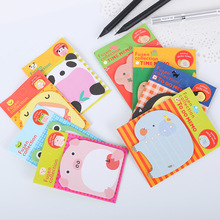 Office Stationery Sticky Notes Korea Cute Kawaii Forest Animal Sticker Bookmark Marker Memo Sticker Pape 2024 - buy cheap