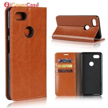 Flip Cover For Google Pixel 3 XL XL3 6.3 inch Luxury Genuine Leather Case Wallet Business Phone Bag For Pixel 3XL Etui Coque 2024 - buy cheap