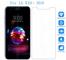 Tempered Glass For LG K10+ 2018 Screen Protector phone Film Protective Screen For LG K10+ 2018 2024 - buy cheap