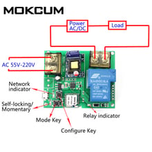 Wifi Remote Control Relay Module 240V 30A High Power 6000W Phone APP Remote Control Timer Switch 2024 - buy cheap