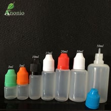 500PCS Cheap PE Bottles 3ml 5ml 10ml 15ml 20ml 30ml 50ml Needle Bottle Childproof Sharp Dropper Tip Plastic Eliquid Bottle Y00B 2024 - buy cheap