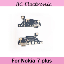 For Nokia 7 plus 7+ TA-1049 1055 1062 USB charging Port Dock connector board Flex Cable Part 2024 - buy cheap