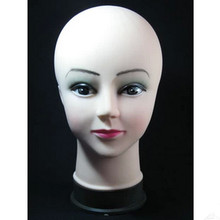 Fashion Plastic Kid Mannequin Head for Hat Display ,Children Mannequin Head For Display Wig 2024 - buy cheap