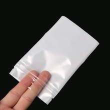 Nova 8x13 cm Branco/Clear Auto Seal Zipper Plastic Packaging Retail Embalagem Saco Poli, Ziplock Zip Bloqueio Bag Package W/Pendure Buraco 2024 - compre barato