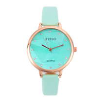 Корейский стиль, модные женские часы, простые бриллиантовые Роскошные брендовые винтажные кожаные кварцевые наручные часы, женские часы, Relogio Feminino 2024 - купить недорого
