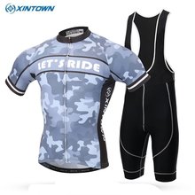 Xincity-conjunto masculino de ciclismo com camisa e bermuda, roupa de verão para ciclismo 2024 - compre barato